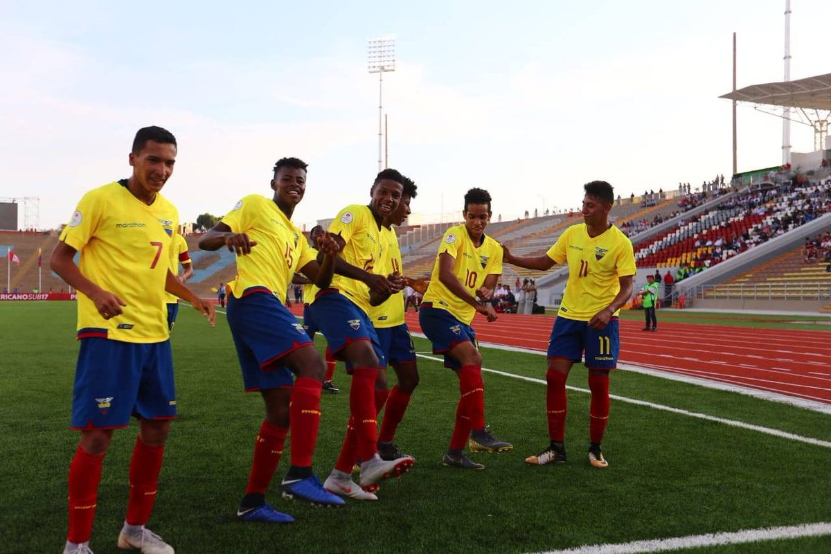 Ecuador, Uruguay y Brasil demuestran su poderío en el Suramerciano sub 17