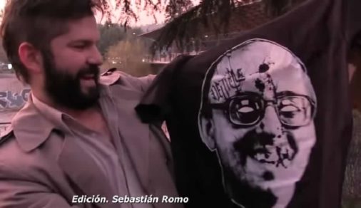 Comisión de Ética sancionó a Gabriel Boric por posar con polera de Jaime Guzmán baleado