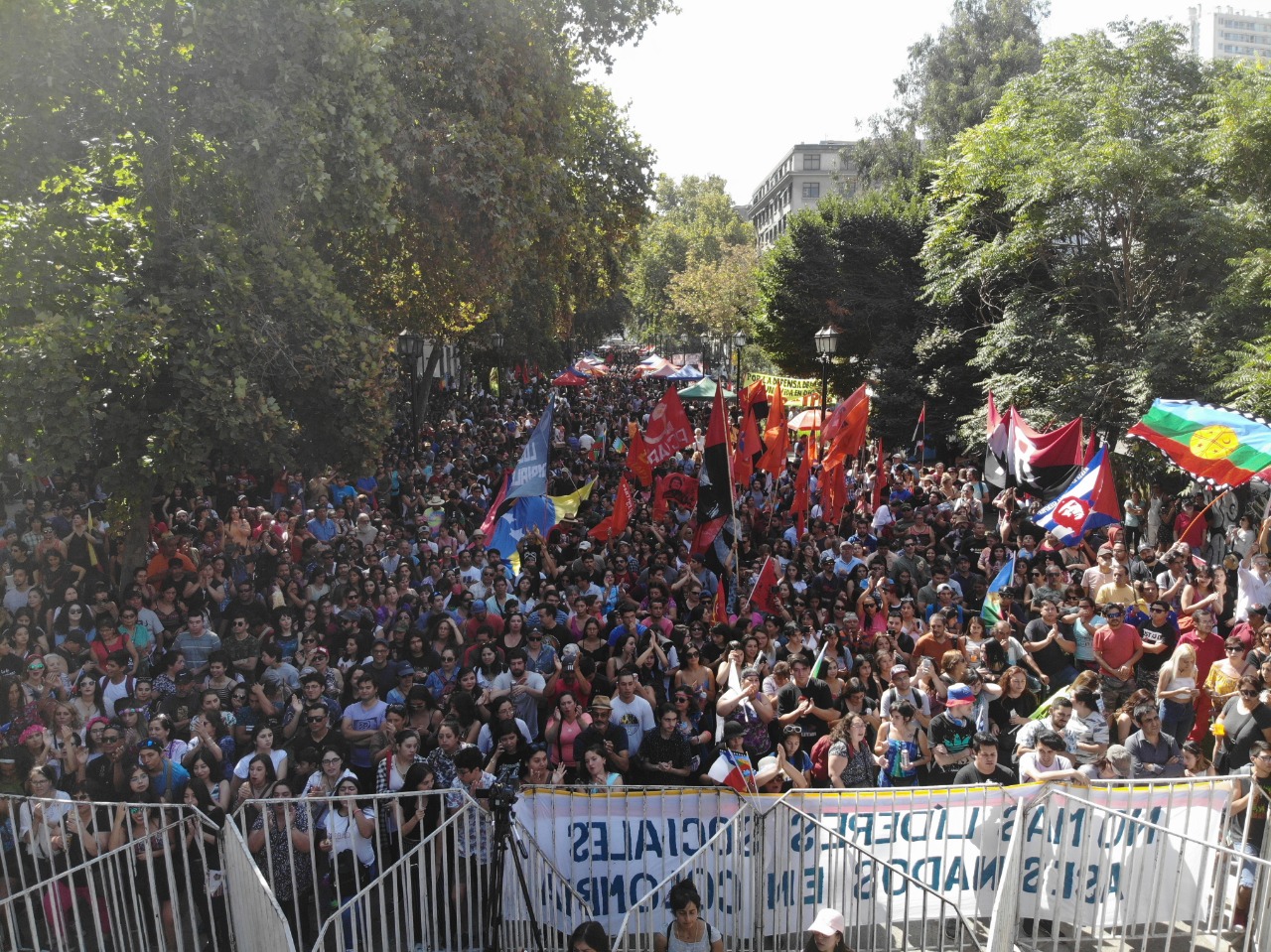 Artistas cantaron en Santiago en rechazo al intervencionismo de Prosur