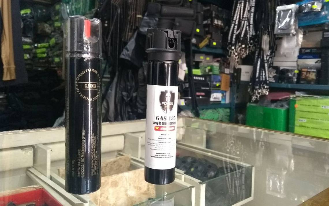 Gas pimienta: Reportan «explosivo» aumento de su venta en armerías del centro de Santiago