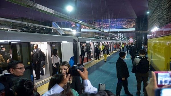 Metro de Quito conectará 15 estaciones a lo largo de 22 kilómetros de longitud