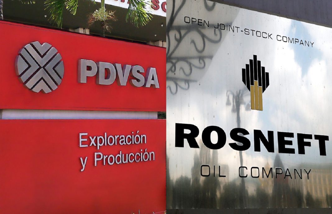 Petrolera rusa le responde a EE.UU. y dice que sus operaciones en Venezuela son legales