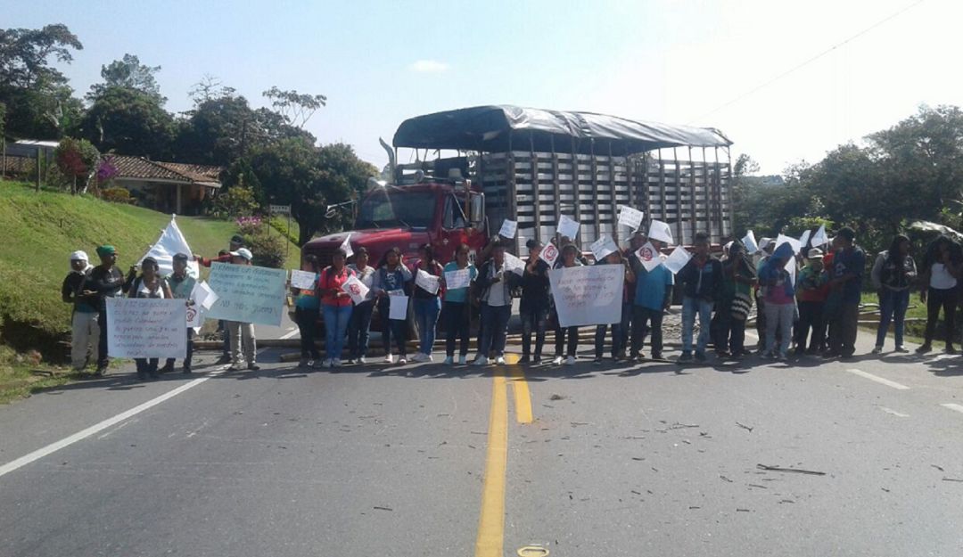 Activistas indígenas acusan al Gobierno colombiano de estigmatizar sus protestas