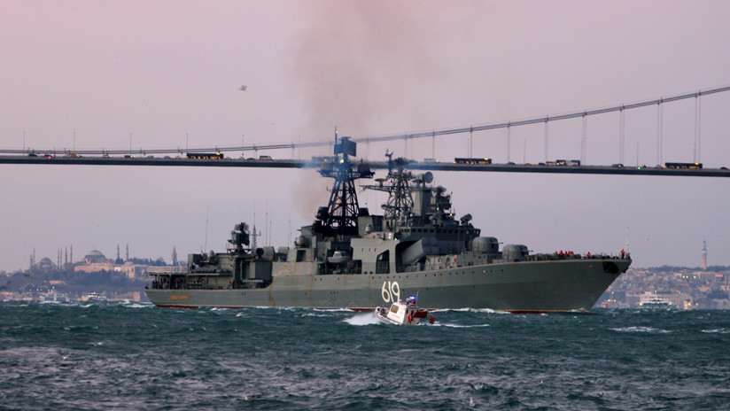 Rusia prepara ejercicios navales en el mar Negro ante la inminente llegada a la región de dos buques de guerra estadounidenses