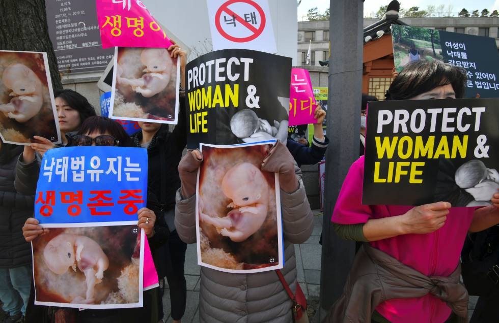 Corea del Sur legaliza el aborto tras una prohibición de 66 años