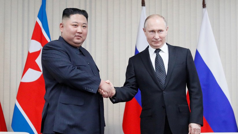 Putin y Kim Jong-un discutieron cara a cara situación de la península de Corea del Norte