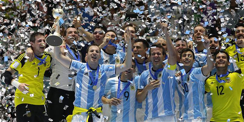 Argentina es el nuevo campeón Mundial de fútbol sala