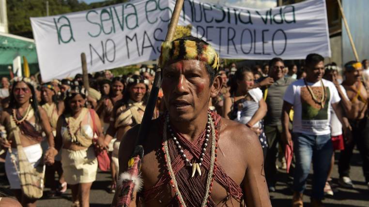 Indígenas waorani obtienen primera victoria contra petroleras en Ecuador