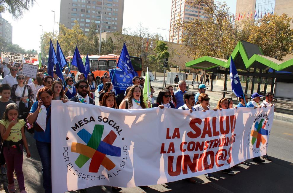 Marcha por el Derecho a la Salud: «Contra la agenda privatizadora del gobierno»