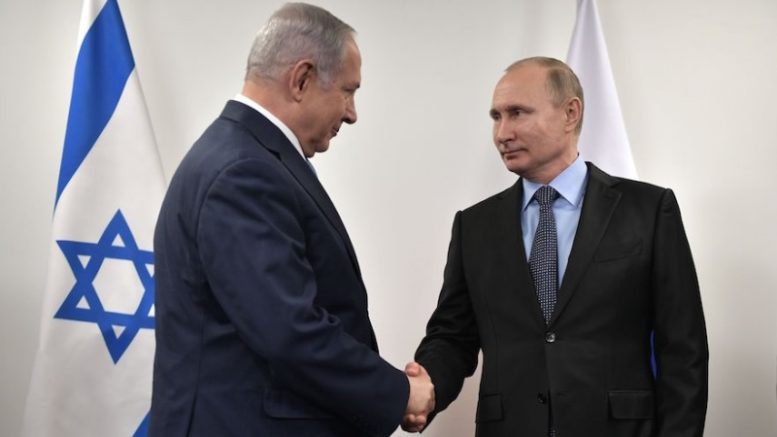 Putin recibirá en Moscú al primer ministro israelí el próximo jueves