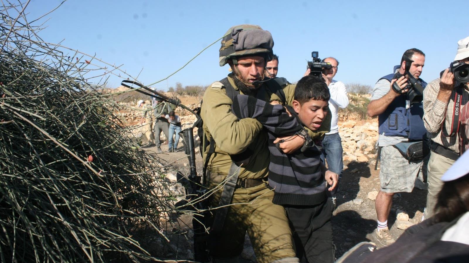 Más de 6.000 niños palestinos detenidos en Israel desde 2015