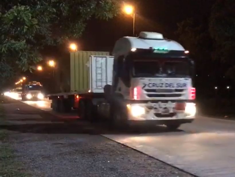San Antonio: Plan de contingencia por llegada de camiones cargados con mercurio