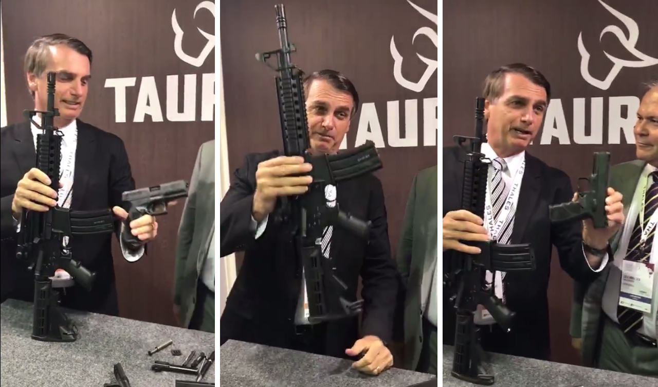«No van a faltar armas», el mensaje al pueblo brasileño del mayor fabricantes de revólveres