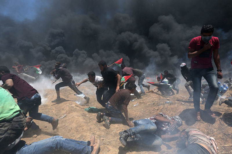 Los soldados israelíes mataron a 272 palestinos en Gaza en el último año