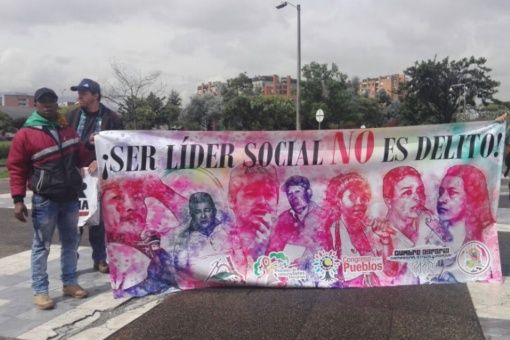 Colombia sufre el asesinato de otro líder indígena