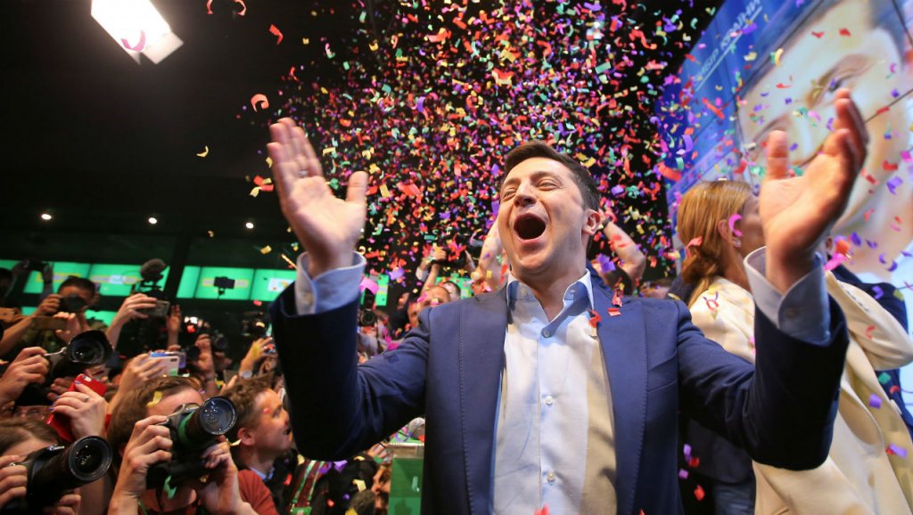 Vladímir Zelenski gana las elecciones presidenciales de Ucrania