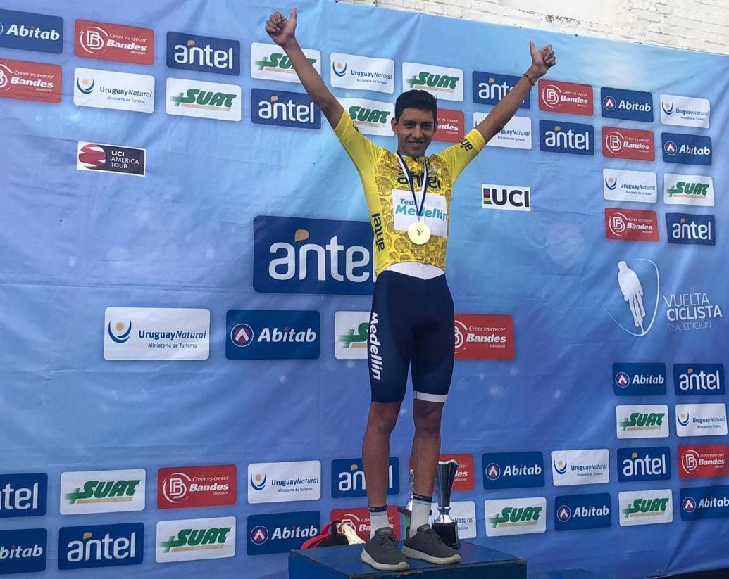 Colombiano Walter Vargas gana Vuelta Ciclística a Uruguay