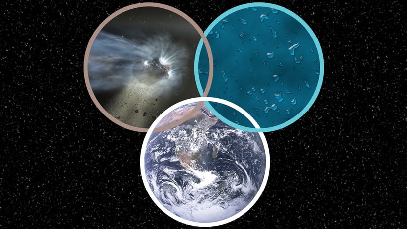 ¿El origen del agua en la Tierra proviene de los cometas?
