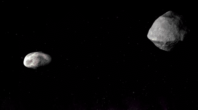 Un asteroide gigante y su luna pasaron muy cerca de la Tierra