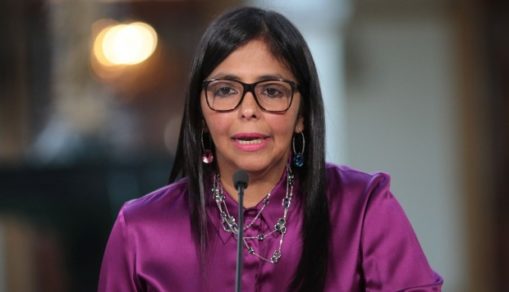 Vicepresidenta venezolana dice que «robo» de Citgo por parte de EE. UU. causó la muerte de niños