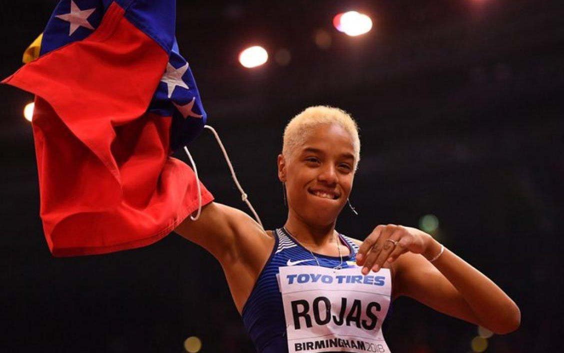 Atleta venezolana Yulimar Rojas gana título en la Liga Diamante de Zúrich