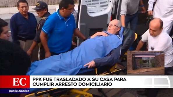 (VIDEO) Expresidente peruano PPK cumplirá arresto domiciliario tras complicación de salud