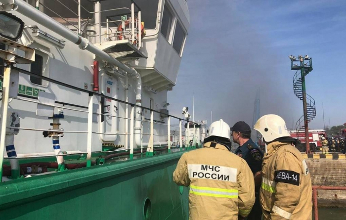 Rusia: Al menos tres muertos por una explosión en un buque petrolero en Majachkalá