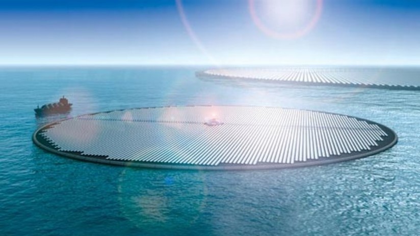 Por el cambio climático: científicos proponen crear islas flotantes que transformen CO2 en combustible