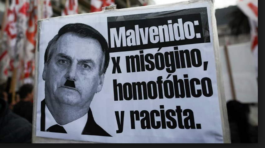 Bolsonaro: “homófobo orgulloso” que cuestiona penalización de la homofobia en su país