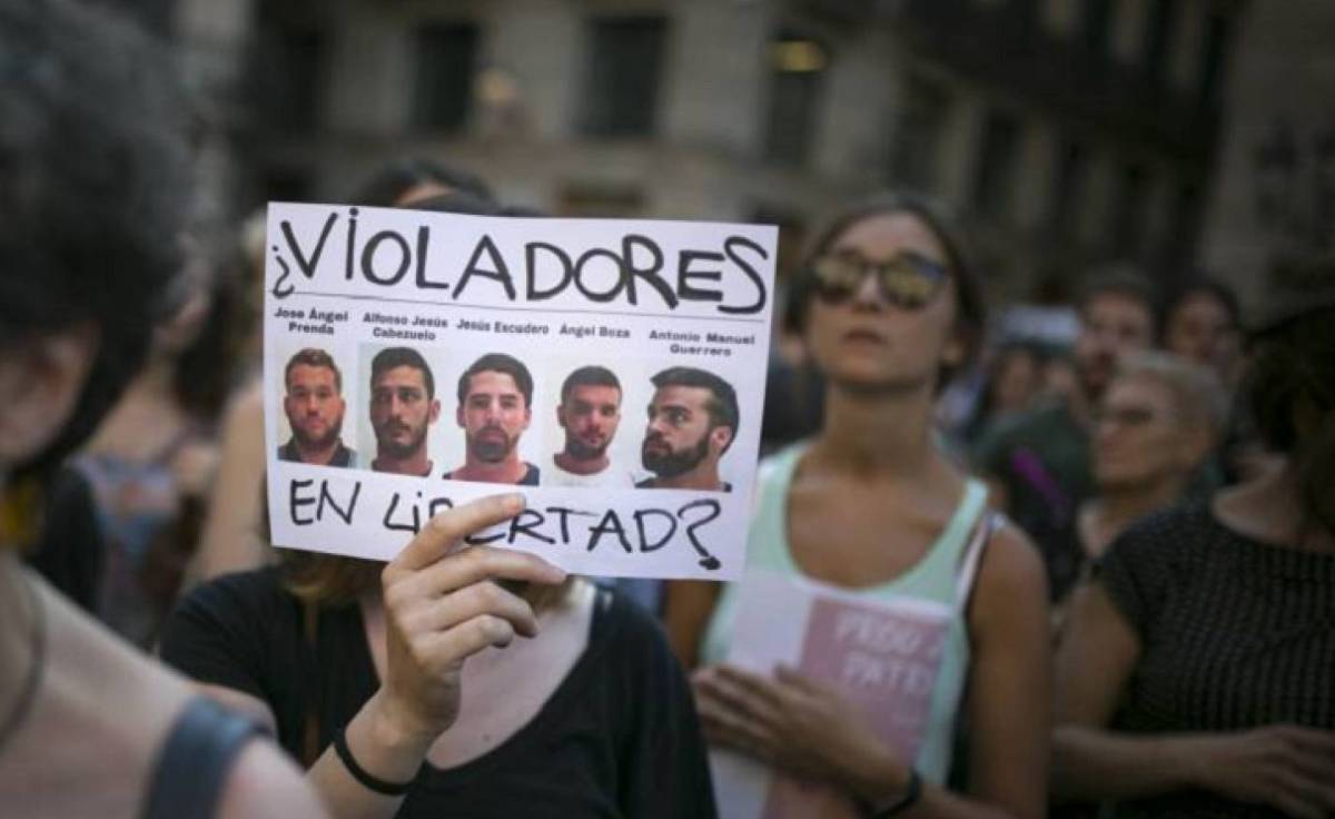 «La Manada» condenada a 15 años de prisión y al pago de 100 mil euros a la víctima
