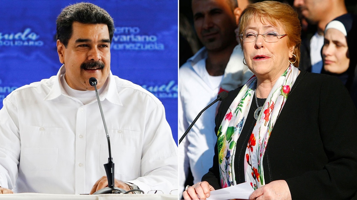 Maduro espera que visita de Bachelet mejore sistema de DD. HH. en su país