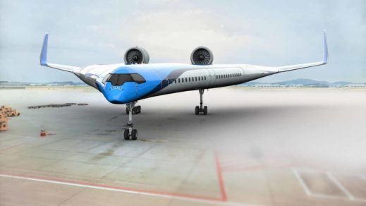 (Video) Un avión en forma de ‘V’ le permitirá a los pasajeros viajar en las alas