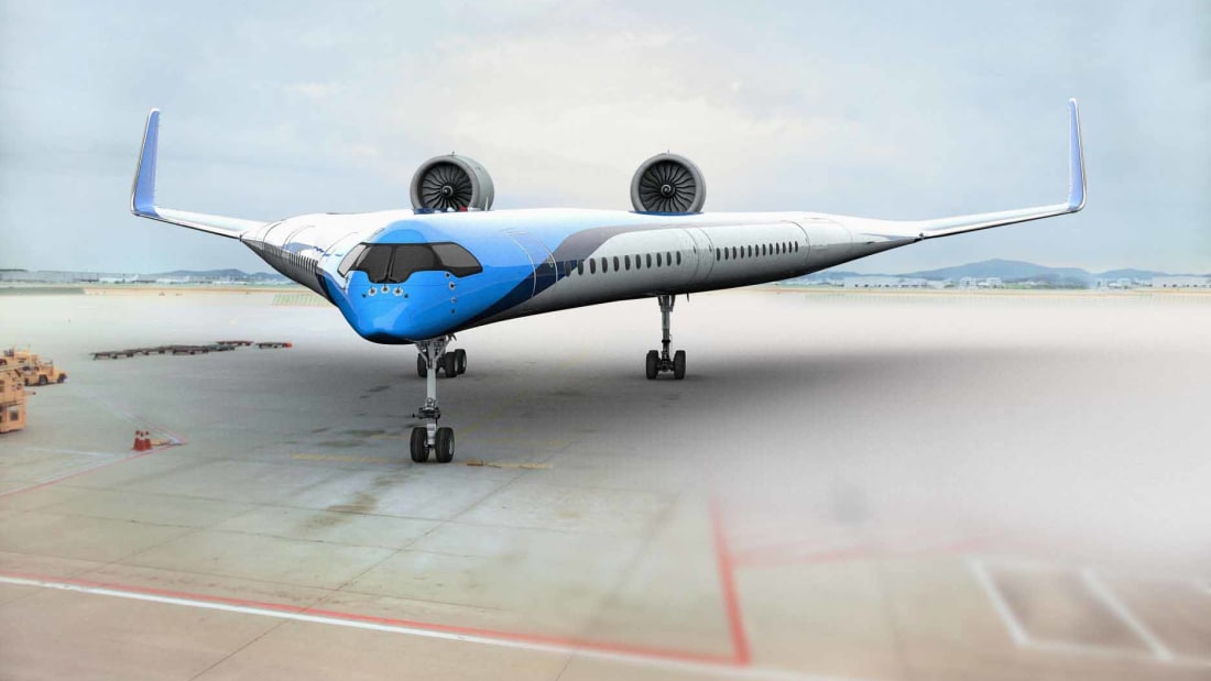 (Video) Un avión en forma de ‘V’ le permitirá a los pasajeros viajar en las alas