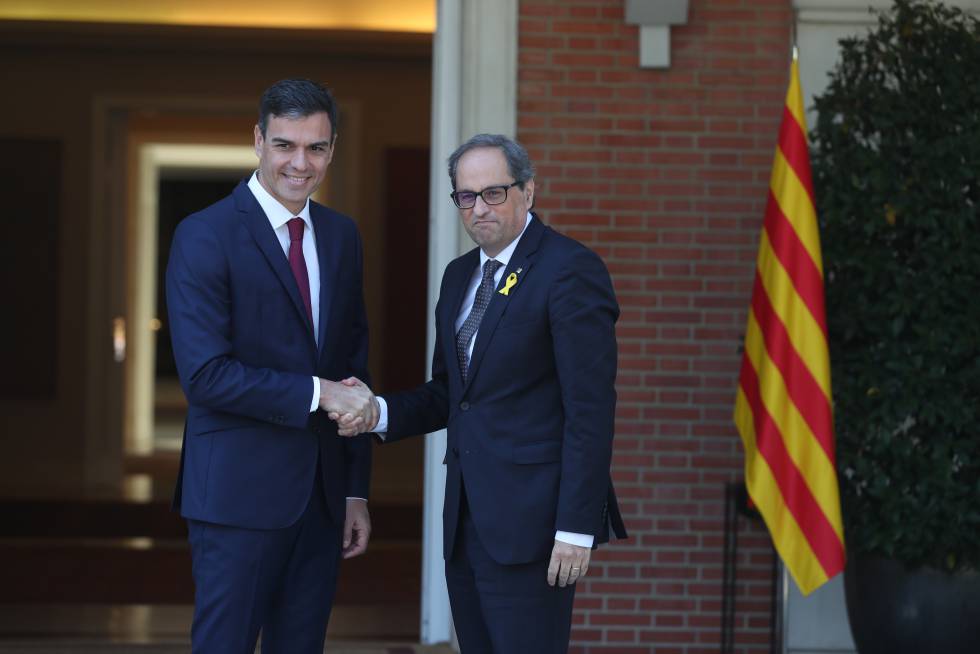 El presidente de Cataluña rechaza apoyar a Sánchez sin referéndum