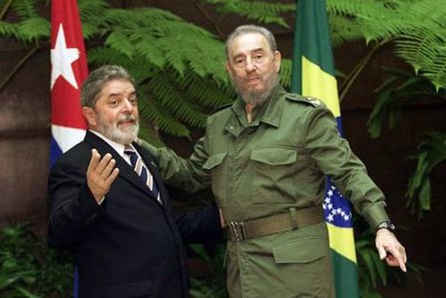 Fidel Castro y Lula da Silva los ideólogos del Foro de Sao Paulo