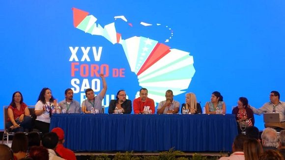 Izquierda mundial defiende la soberanía y la paz de Venezuela en Caracas