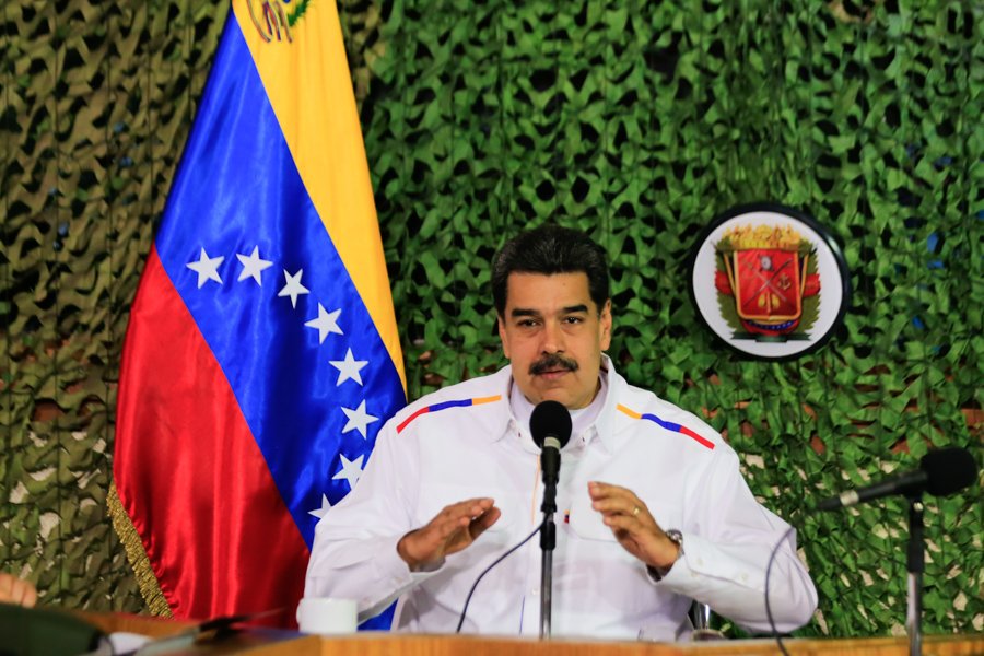 Maduro responde acusaciones de Moreno sobre protestas: «El culpable es el FMI»