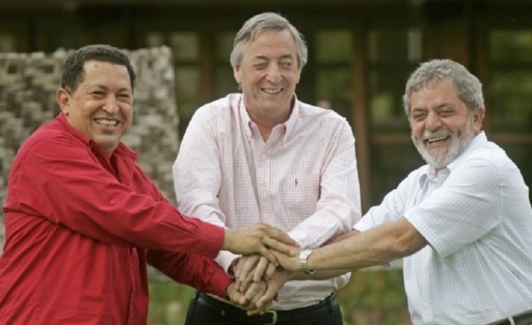 chavez nestor lula