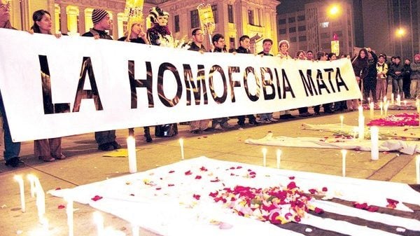 No más homofobia, no más violencia, no más odio