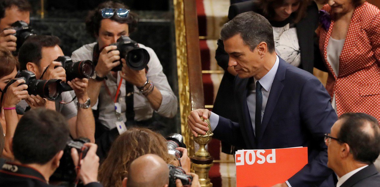 Fracasa la investidura de Pedro Sánchez como jefe de Gobierno español