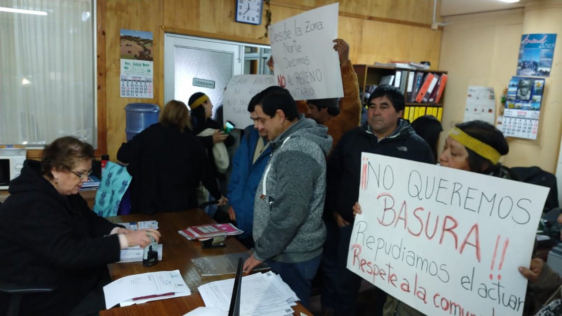 Comunidades de Ancud se oponen a instalación de vertedero en territorio ancestral huilliche