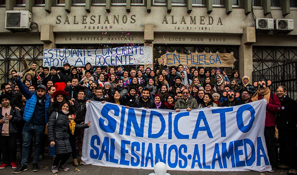 “Hasta que la dignidad se haga costumbre”: La huelga del Sindicato de Trabajadores Salesianos Alameda