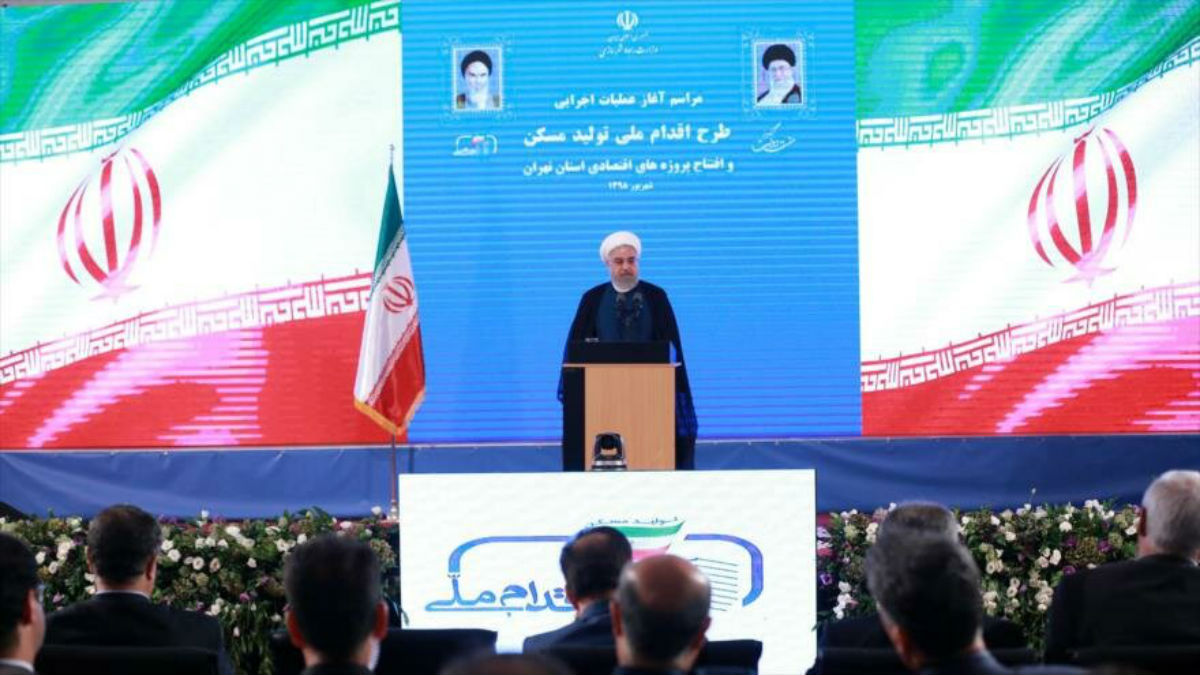 Rohani: No habrá diálogo si EE.UU. no levanta sanciones contra Irán
