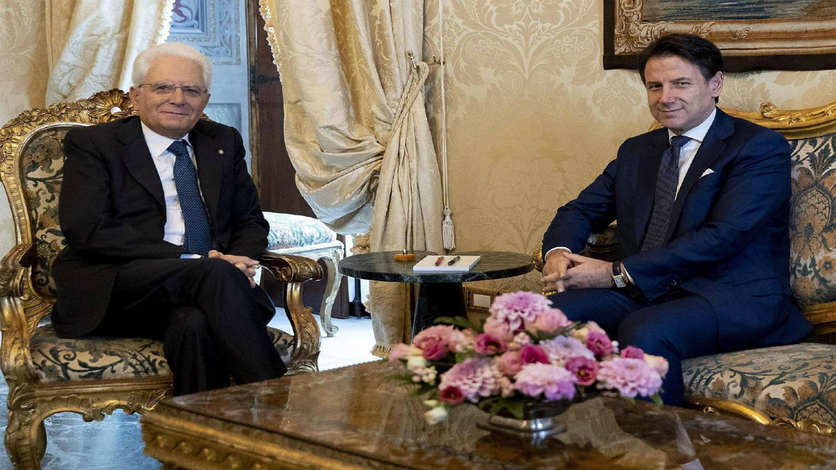 El presidente de Italia encarga a Giuseppe Conte formar un nuevo Gobierno