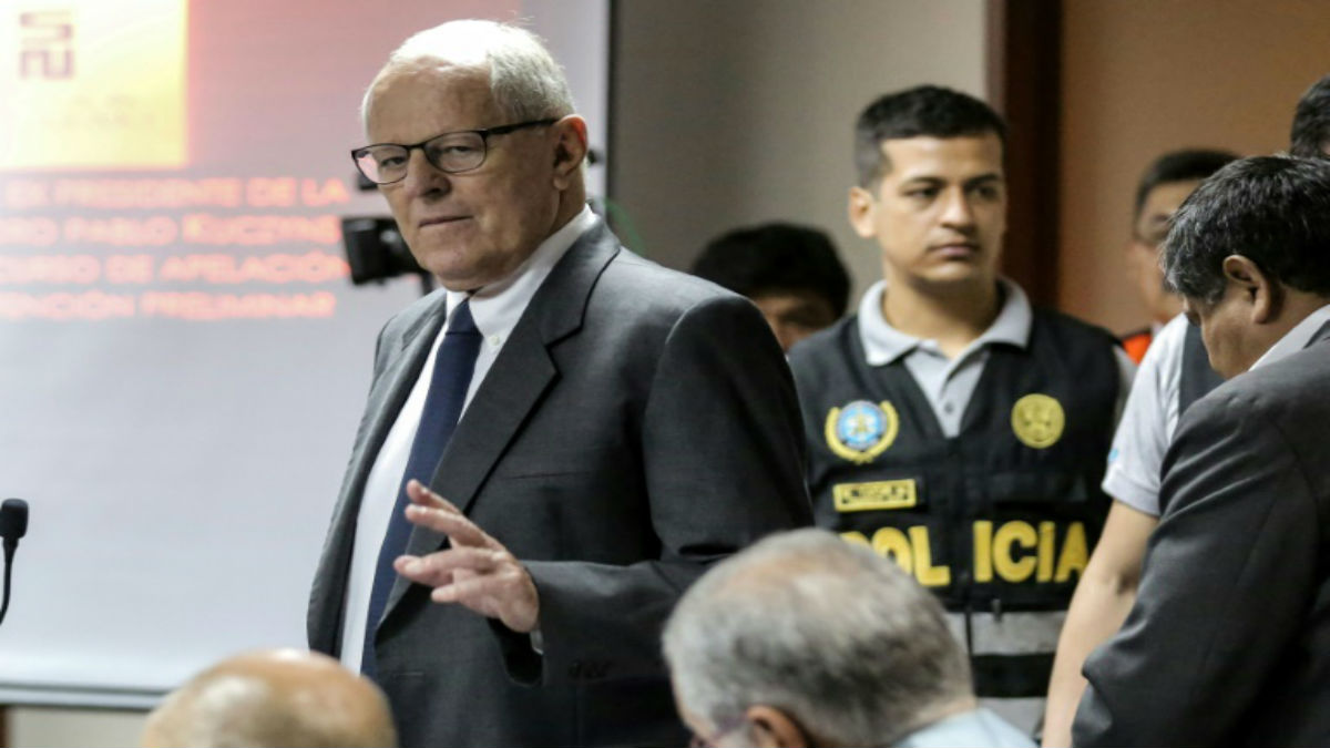 Justicia peruana fija audiencia sobre solicitud de prisión preventiva para exmandatario Kuczynski