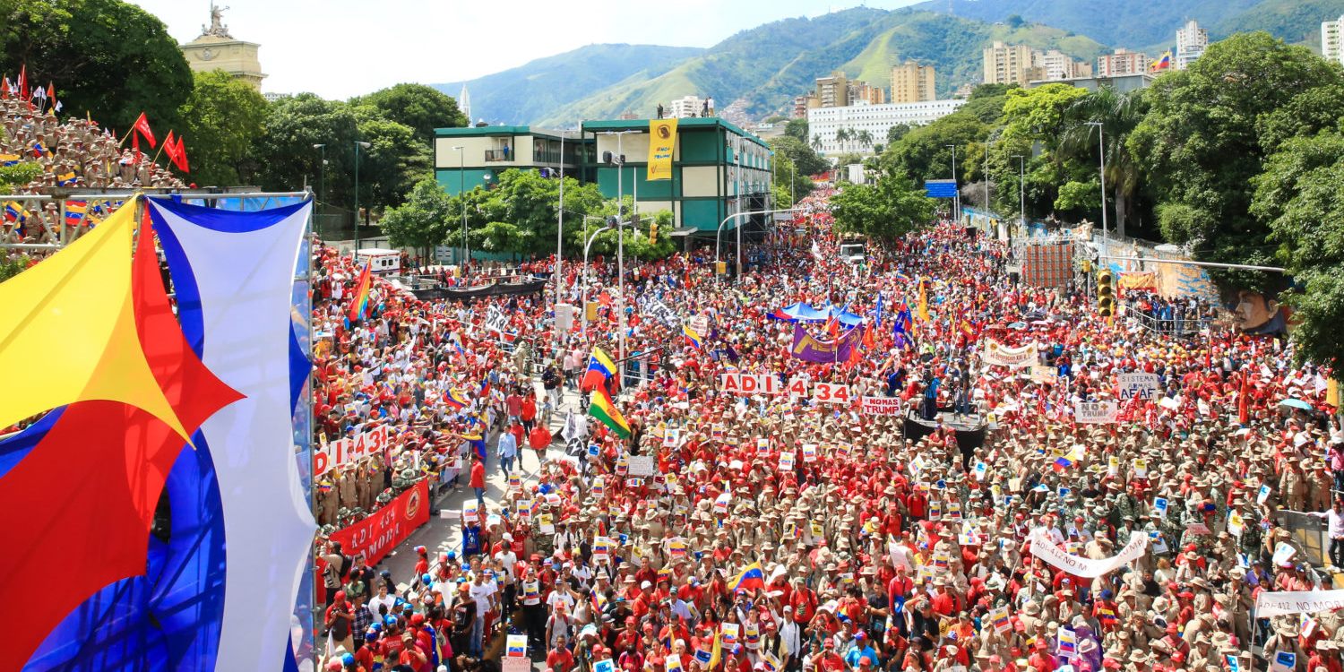 Ya van 4 millones de firmas contra bloqueo total impuesto por EE. UU. a Venezuela