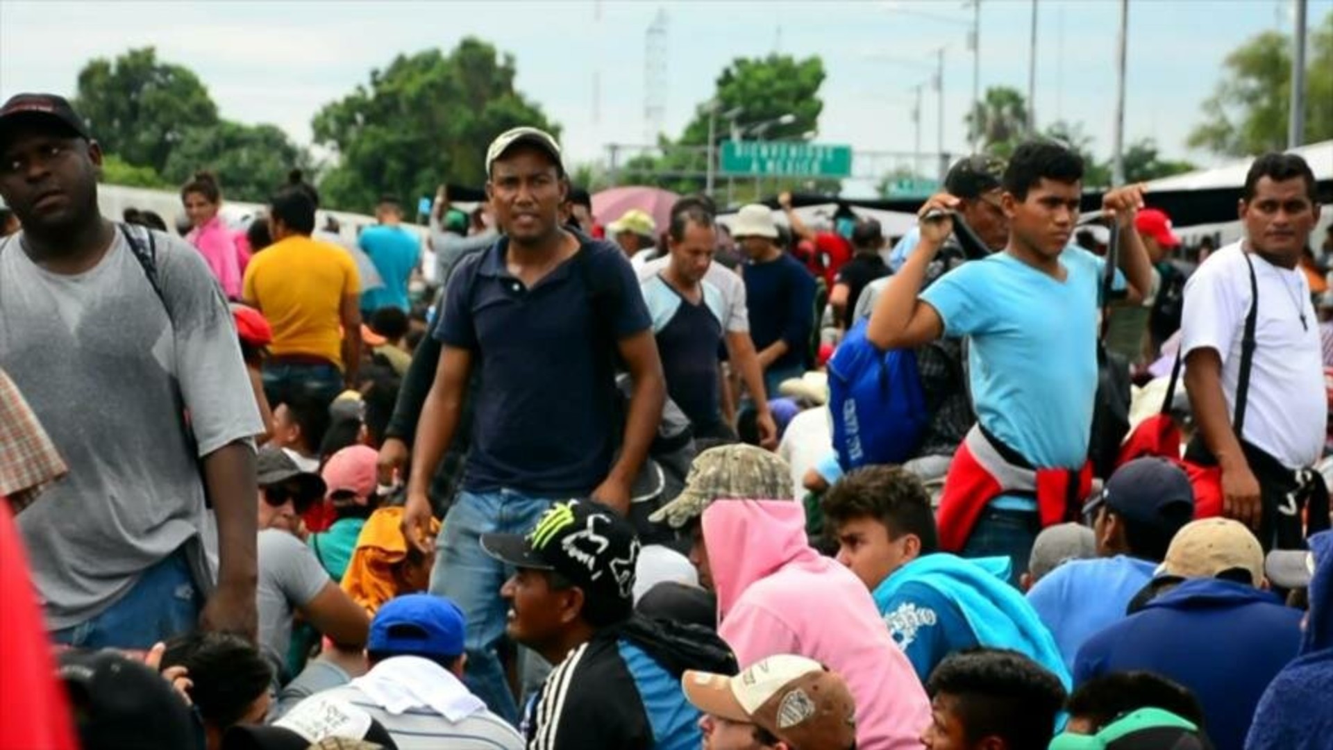Migrantes centroamericanos en calidad de «desconocidos» en frontera sur de México
