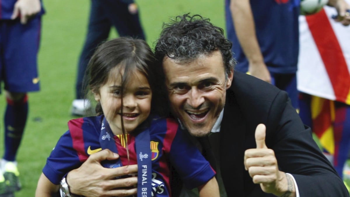Fallece hija del entrenador español Luis Enrique