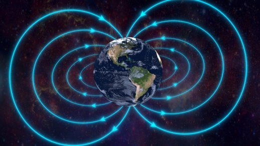 ¿Por qué el campo magnético de la tierra se volvió loco hace 800 mil años?