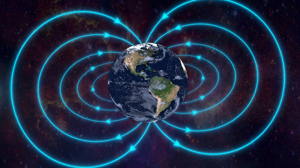 ¿Por qué el campo magnético de la tierra se volvió loco hace 800 mil años?